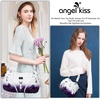 image:imageAngelkiss Hobo Purses and handbags for Women Satchel Handbag Women Purses Large Daily Shoulder Bags7028purple