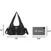 image:imageAngelkiss Hobo Purses and handbags for Women Satchel Handbag Women Purses Large Daily Shoulder Bags801black