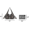 image:imageAngelkiss Hobo Purses and handbags for Women Satchel Handbag Women Purses Large Daily Shoulder Bags801bronze