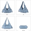 image:imageAngelkiss Hobo Purses and handbags for Women Satchel Handbag Women Purses Large Daily Shoulder Bags8901sky Blue
