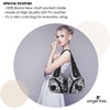 image:imageAngelkiss Hobo Purses and handbags for Women Satchel Handbag Women Purses Large Daily Shoulder BagsBlackleopard