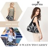 image:imageAngelkiss Hobo Purses and handbags for Women Satchel Handbag Women Purses Large Daily Shoulder BagsBlackleopard