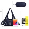 image:imageAngelkiss Hobo Purses and handbags for Women Satchel Handbag Women Purses Large Daily Shoulder BagsBlue