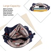 image:imageAngelkiss Hobo Purses and handbags for Women Satchel Handbag Women Purses Large Daily Shoulder BagsBlue