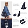 image:imageAngelkiss Hobo Purses and handbags for Women Satchel Handbag Women Purses Large Daily Shoulder BagsBlue