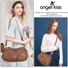 image:imageAngelkiss Hobo Purses and handbags for Women Satchel Handbag Women Purses Large Daily Shoulder BagsBrown