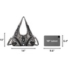 image:imageAngelkiss Hobo Purses and handbags for Women Satchel Handbag Women Purses Large Daily Shoulder BagsBrownblackleopard