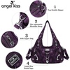 image:imageAngelkiss Hobo Purses and handbags for Women Satchel Handbag Women Purses Large Daily Shoulder BagsPrupleg