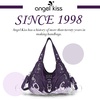 image:imageAngelkiss Hobo Purses and handbags for Women Satchel Handbag Women Purses Large Daily Shoulder BagsPurple