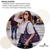 image:imageAngelkiss Hobo Purses and handbags for Women Satchel Handbag Women Purses Large Daily Shoulder BagsPurple