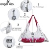 image:imageAngelkiss Hobo Purses and handbags for Women Satchel Handbag Women Purses Large Daily Shoulder BagsZ2pink