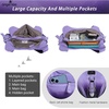 image:imageAngelkiss Hobo Purses and handbags for Women Satchel Handbag Women Purses Large Daily Shoulder BagsZ3pueple