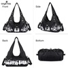 image:imageAngelkiss Hobo Purses and handbags for Women Satchel Handbag Women Purses Large Daily Shoulder BagsZblack