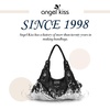 image:imageAngelkiss Hobo Purses and handbags for Women Satchel Handbag Women Purses Large Daily Shoulder BagsZblack