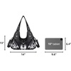 image:imageAngelkiss Hobo Purses and handbags for Women Satchel Handbag Women Purses Large Daily Shoulder BagsZblack