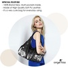 image:imageAngelkiss Hobo Purses and handbags for Women Satchel Handbag Women Purses Large Daily Shoulder BagsZblack
