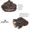 image:imageAngelkiss Purses Handbags for Women PU Tote Satchel Bags for Women Pockets Shoulder Bags1brown