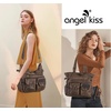 image:imageAngelkiss Purses Handbags for Women PU Tote Satchel Bags for Women Pockets Shoulder Bags1brown