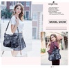 image:imageAngelkiss Purses Handbags for Women PU Tote Satchel Bags for Women Pockets Shoulder Bags3blue