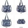 image:imageAngelkiss Purses Handbags for Women PU Tote Satchel Bags for Women Pockets Shoulder Bags3blue