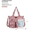 image:imageAngelkiss Purses Handbags for Women PU Tote Satchel Bags for Women Pockets Shoulder Bags7028pink