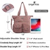 image:imageAngelkiss Purses Handbags for Women PU Tote Satchel Bags for Women Pockets Shoulder BagsApink