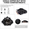 image:imageAngelkiss Purses Handbags for Women PU Tote Satchel Bags for Women Pockets Shoulder BagsBlack Grey