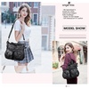 image:imageAngelkiss Purses Handbags for Women PU Tote Satchel Bags for Women Pockets Shoulder BagsBlack Grey