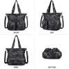 image:imageAngelkiss Purses Handbags for Women PU Tote Satchel Bags for Women Pockets Shoulder BagsBlack Grey