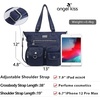 image:imageAngelkiss Purses Handbags for Women PU Tote Satchel Bags for Women Pockets Shoulder BagsBlue