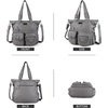 image:imageAngelkiss Purses Handbags for Women PU Tote Satchel Bags for Women Pockets Shoulder BagsGrey