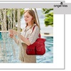 image:imageAngelkiss Purses Handbags for Women PU Tote Satchel Bags for Women Pockets Shoulder BagsRed