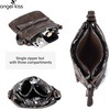 image:imageAngelkiss Small Womens Crossbody Bag Leather Shoulder Purse for Women Hobo Bag with Adjustable Shoulder Strap16taupe