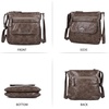 image:imageAngelkiss Small Womens Crossbody Bag Leather Shoulder Purse for Women Hobo Bag with Adjustable Shoulder Strap16taupe