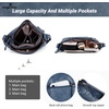 image:imageAngelkiss Small Womens Crossbody Bag Leather Shoulder Purse for Women Hobo Bag with Adjustable Shoulder Strap1blue