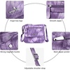 image:imageAngelkiss Small Womens Crossbody Bag Leather Shoulder Purse for Women Hobo Bag with Adjustable Shoulder Strap1purple