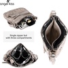 image:imageAngelkiss Small Womens Crossbody Bag Leather Shoulder Purse for Women Hobo Bag with Adjustable Shoulder Strap29stone