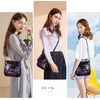 image:imageAngelkiss Small Womens Crossbody Bag Leather Shoulder Purse for Women Hobo Bag with Adjustable Shoulder StrapBlackPurple