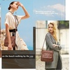 image:imageAngelkiss Small Womens Crossbody Bag Leather Shoulder Purse for Women Hobo Bag with Adjustable Shoulder StrapBrown