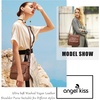 image:imageAngelkiss Small Womens Crossbody Bag Leather Shoulder Purse for Women Hobo Bag with Adjustable Shoulder StrapBrown
