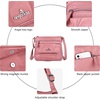 image:imageAngelkiss Small Womens Crossbody Bag Leather Shoulder Purse for Women Hobo Bag with Adjustable Shoulder StrapPink