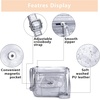 image:imageAngelkiss Small Womens Crossbody Bag Leather Shoulder Purse for Women Hobo Bag with Adjustable Shoulder StrapSilver
