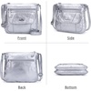 image:imageAngelkiss Small Womens Crossbody Bag Leather Shoulder Purse for Women Hobo Bag with Adjustable Shoulder StrapSilver