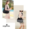image:imagePurses and Handbags Women Fashion Tote Bag Shoulder Bags Top Handle Satchel Purses Washed Synthetic Leather Handbag12black