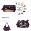 image:imagePurses and Handbags Women Fashion Tote Bag Shoulder Bags Top Handle Satchel Purses Washed Synthetic Leather Handbag1dpurple