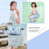 image:imagePurses and Handbags Women Fashion Tote Bag Shoulder Bags Top Handle Satchel Purses Washed Synthetic Leather Handbag1lblue