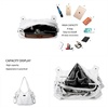 image:imagePurses and Handbags Women Fashion Tote Bag Shoulder Bags Top Handle Satchel Purses Washed Synthetic Leather Handbag1white