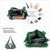 image:imagePurses and Handbags Women Fashion Tote Bag Shoulder Bags Top Handle Satchel Purses Washed Synthetic Leather Handbag3greenGreen