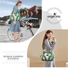 image:imagePurses and Handbags Women Fashion Tote Bag Shoulder Bags Top Handle Satchel Purses Washed Synthetic Leather Handbag3greenGreen