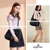 image:imagePurses and Handbags Women Fashion Tote Bag Shoulder Bags Top Handle Satchel Purses Washed Synthetic Leather HandbagNylonblack